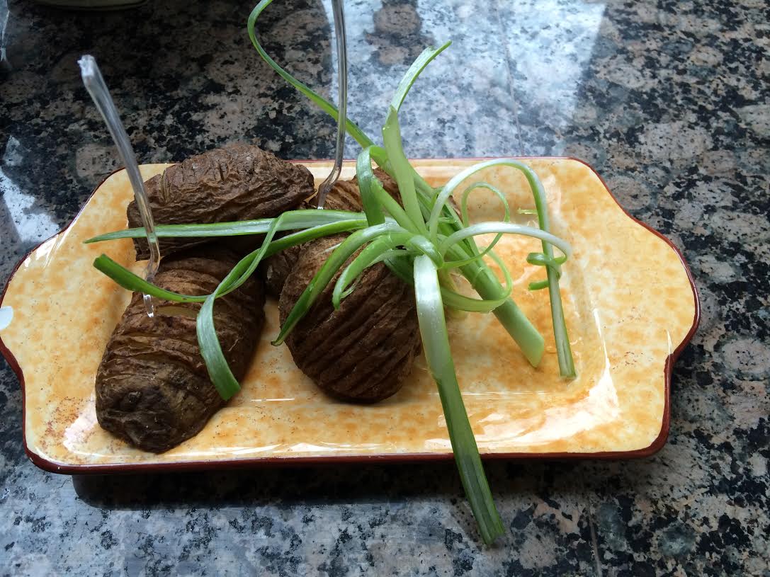 Curly Scallion Garnish: Simple and Wow