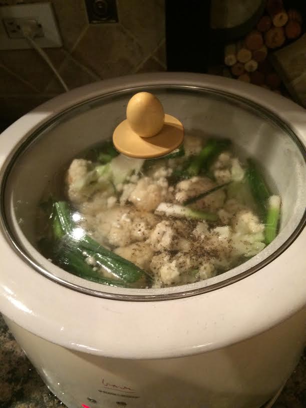 Low-Carb Cauliflower Onion Soup