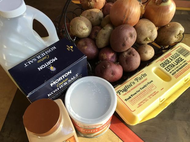 potato kugel-ingredients