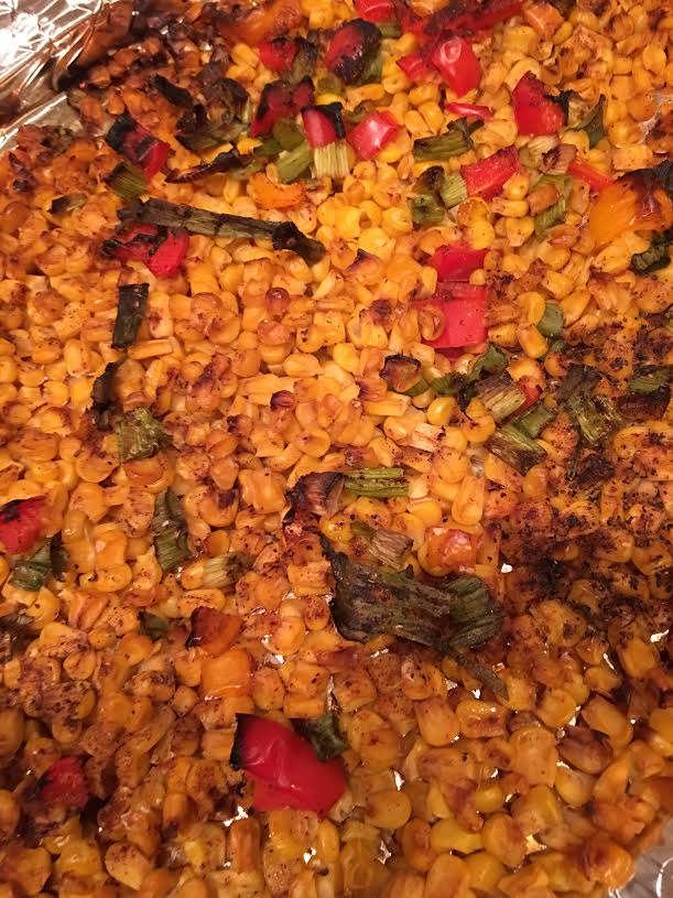 roasted corn salad-finished