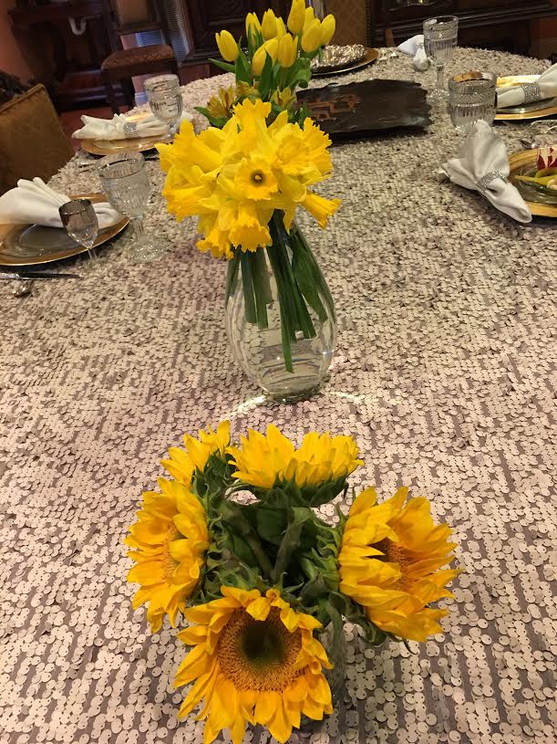 yellow arrangements 3