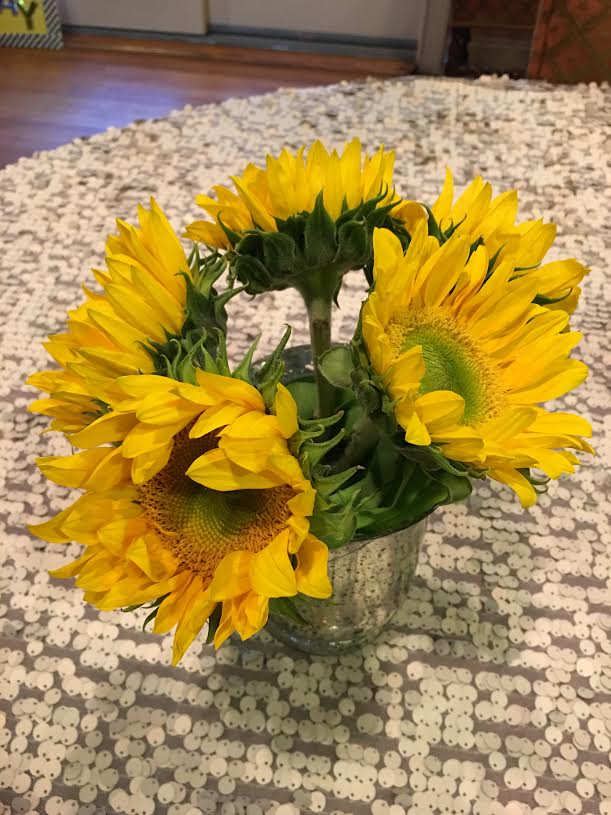 yellow sunflowers
