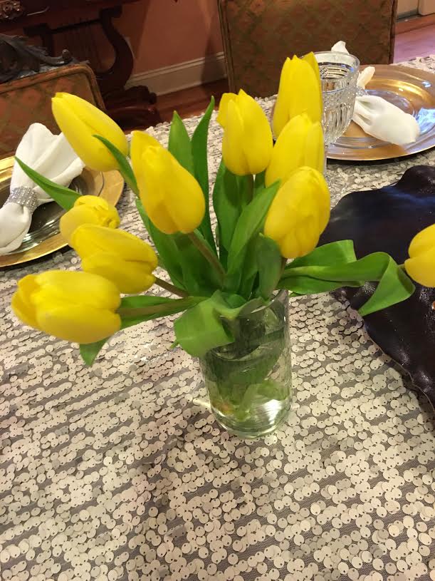 yellow tulips