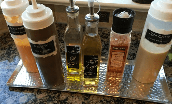 SALAD BAR DRESSINGS
