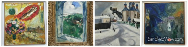 chagall in zurich collage