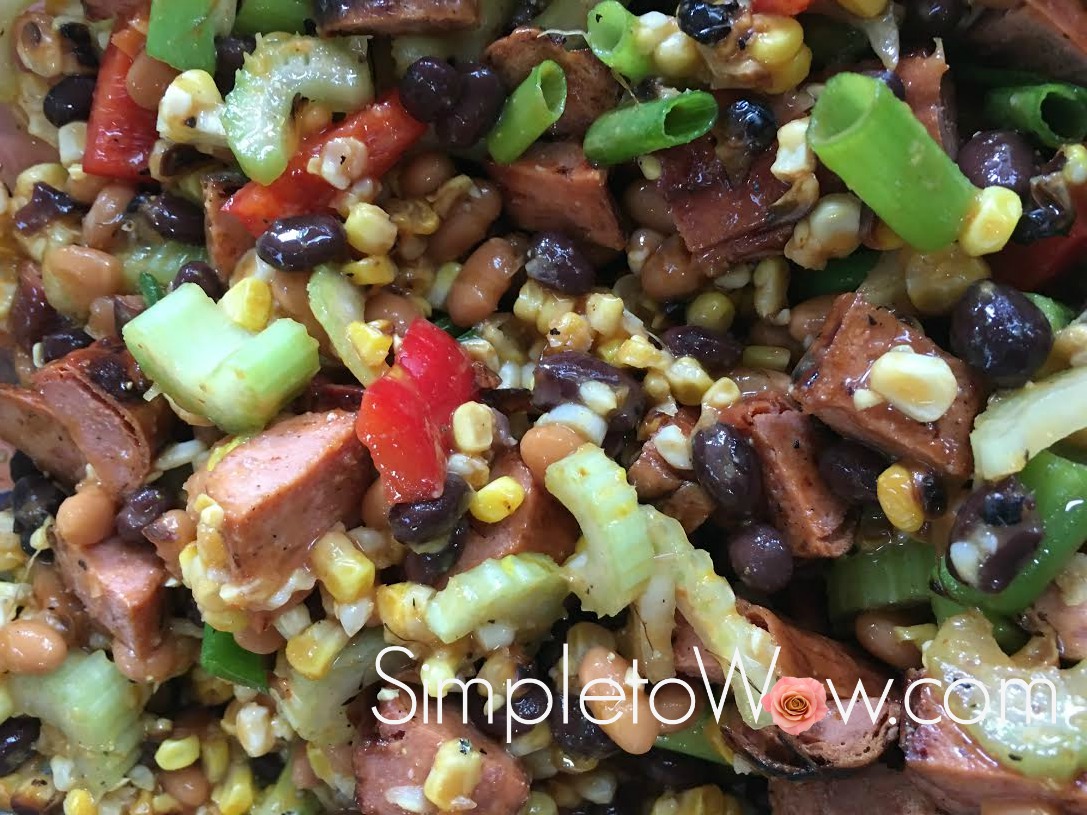 Cowboy Caviar:  Fashioned from Barbecue Leftovers