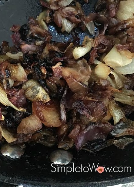 sauteed onions and garlic