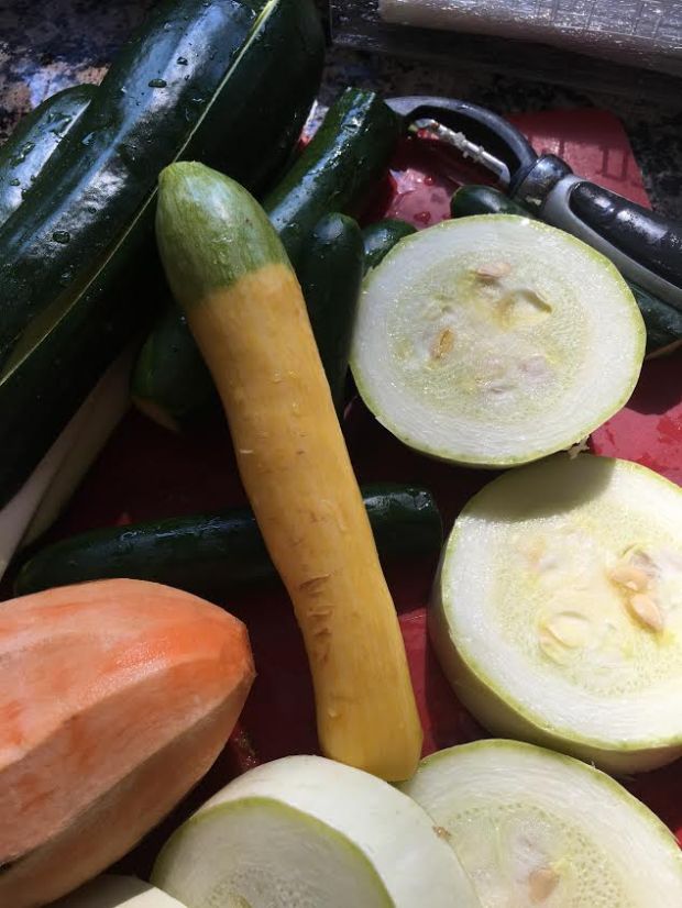 summer chicken soup ingredients