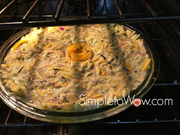 zucchini kugel-in oven
