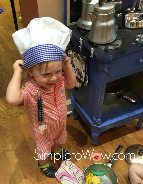 DIY Nightstand Play Kitchen for JuJu