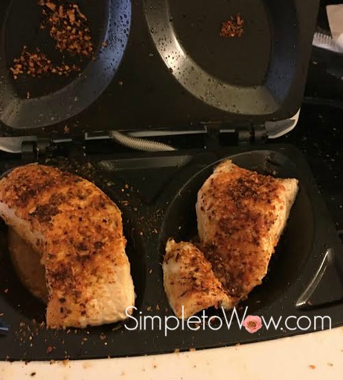 salmon in omelet maker