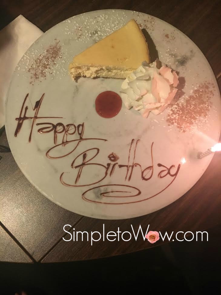 Plating Lesson: Leah’s Birthday Dessert