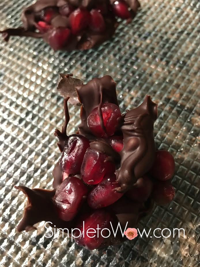 Pomegranate Truffles