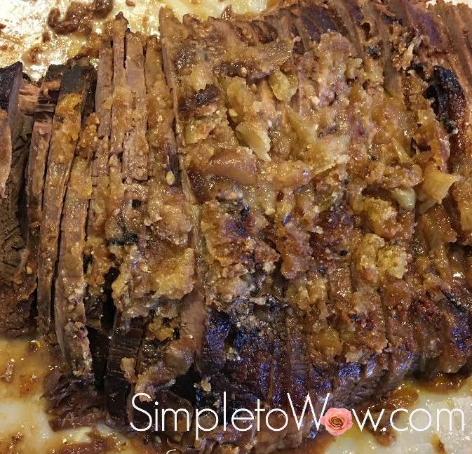 Simple Lean Kosher for Passover Brisket