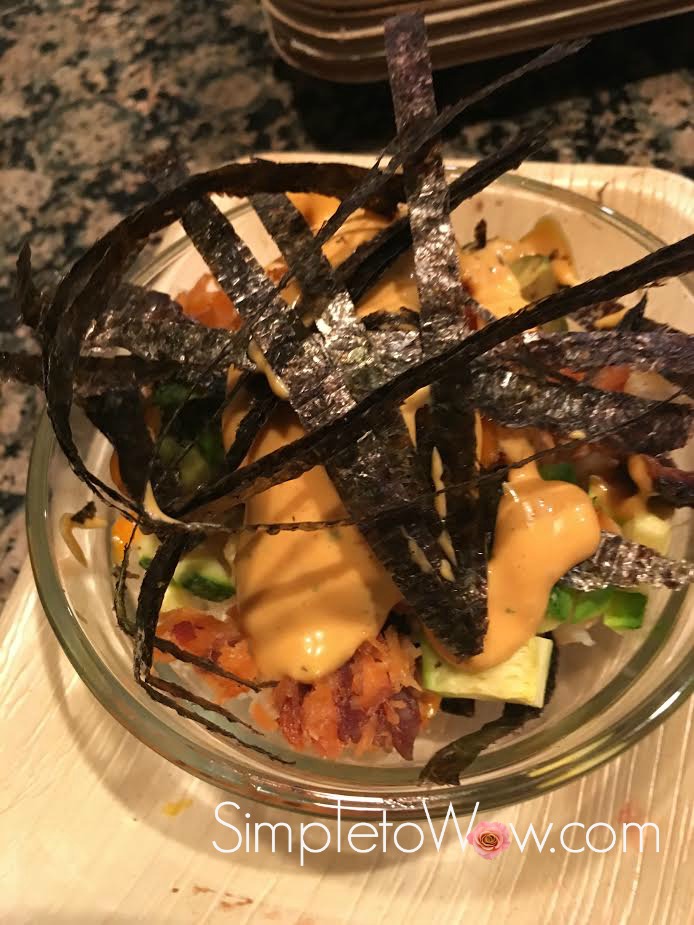 Individual Sushi Salads