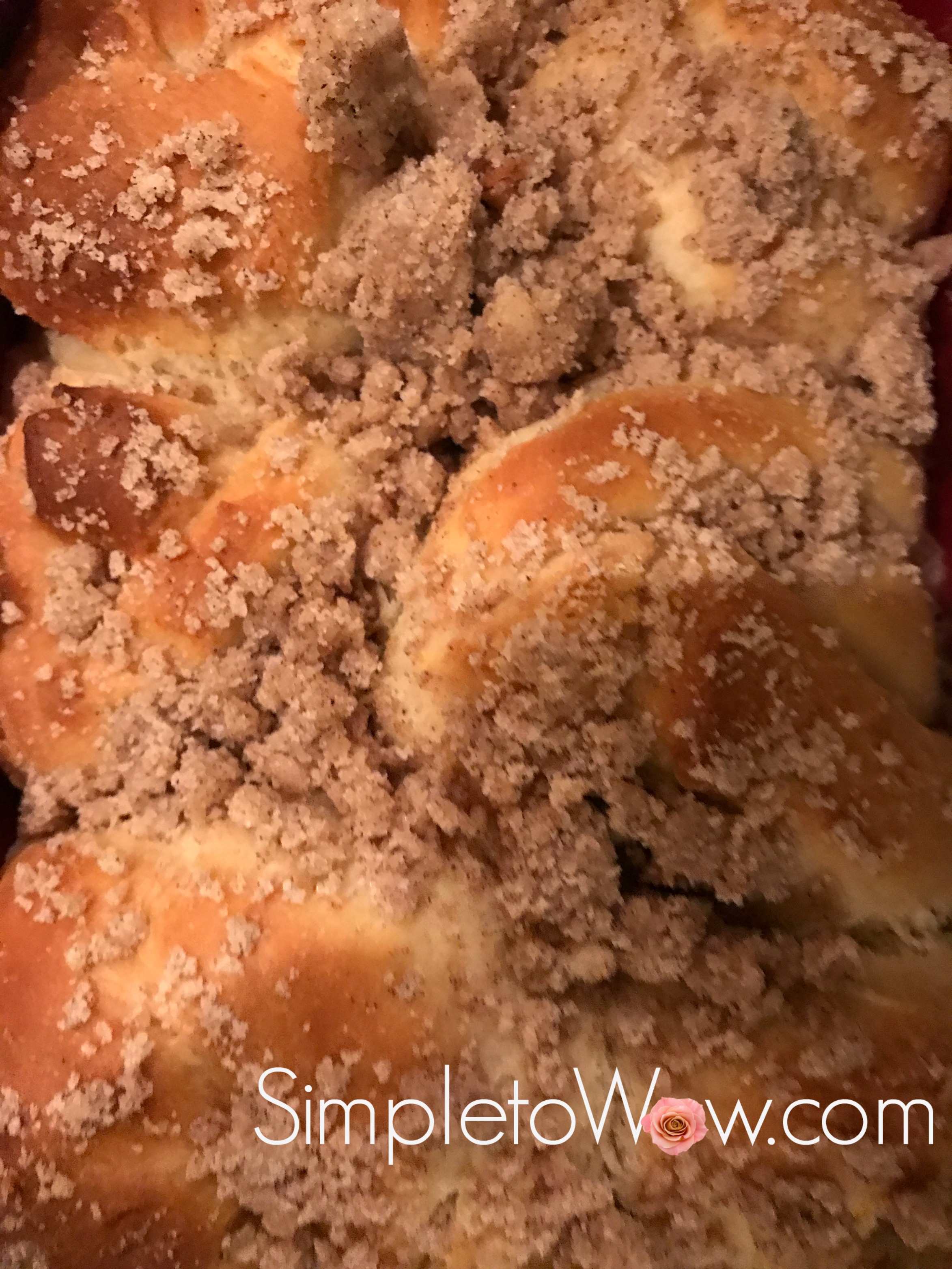 Streusel Topped Challah