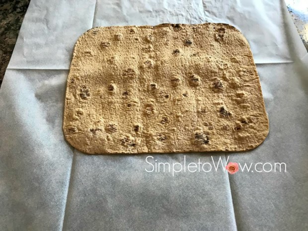 tortilla wrap step 1