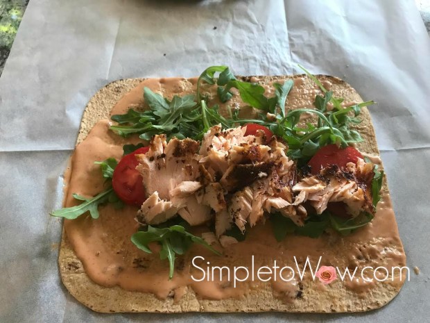 tortilla wrap step 4