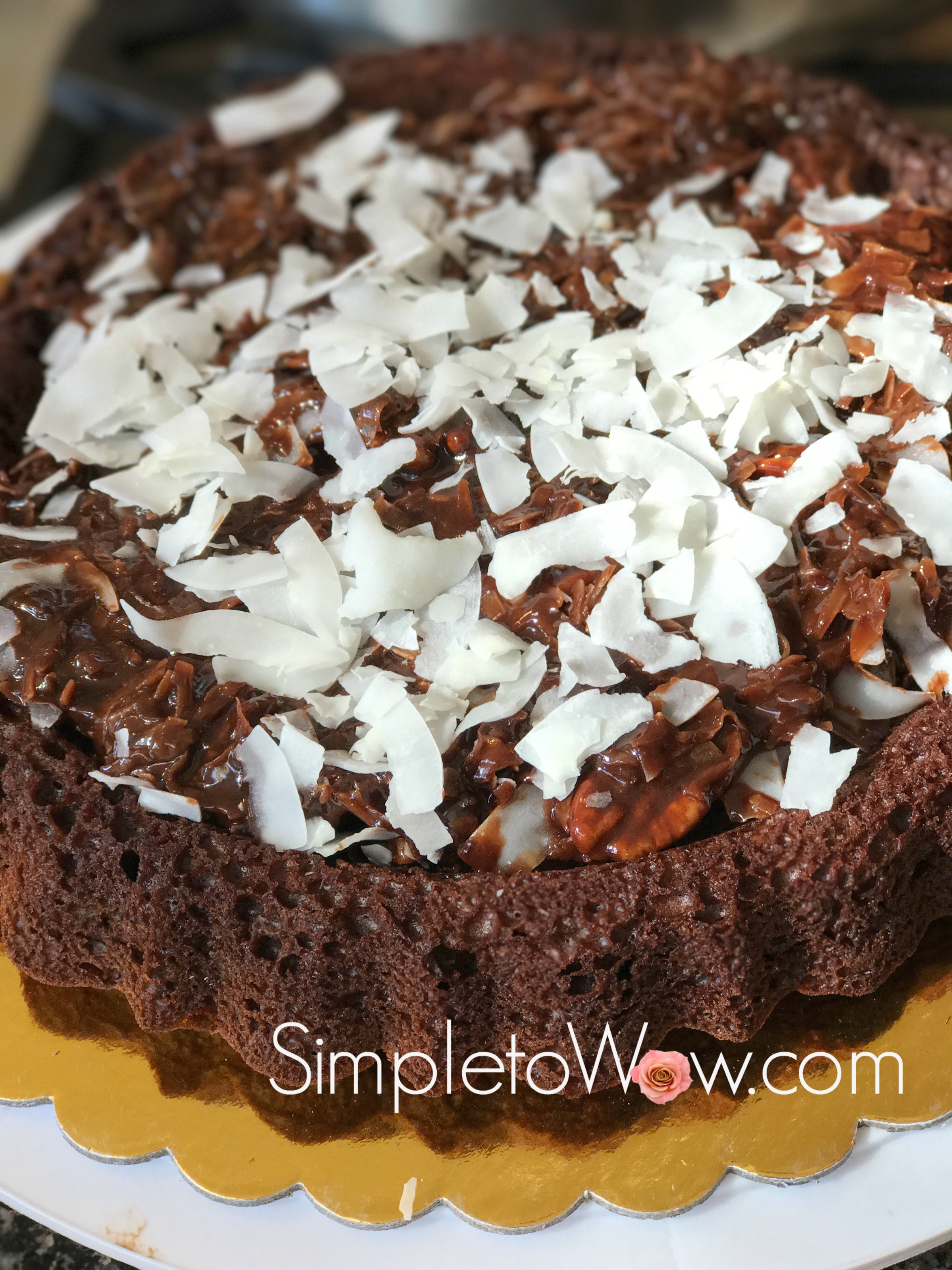 German Chocolate Cake for Mordy