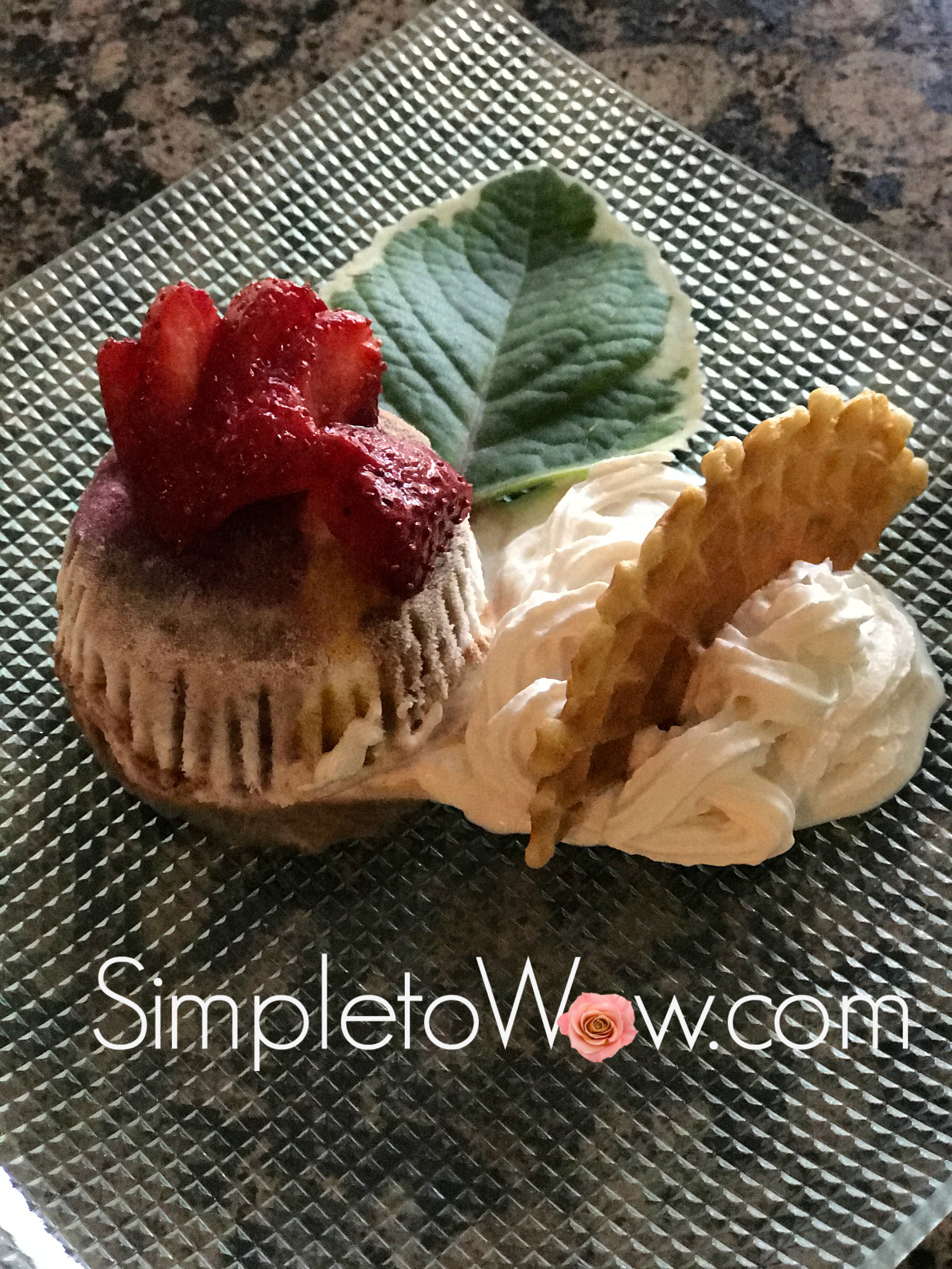 Simple No-Bake Sorbet cakes