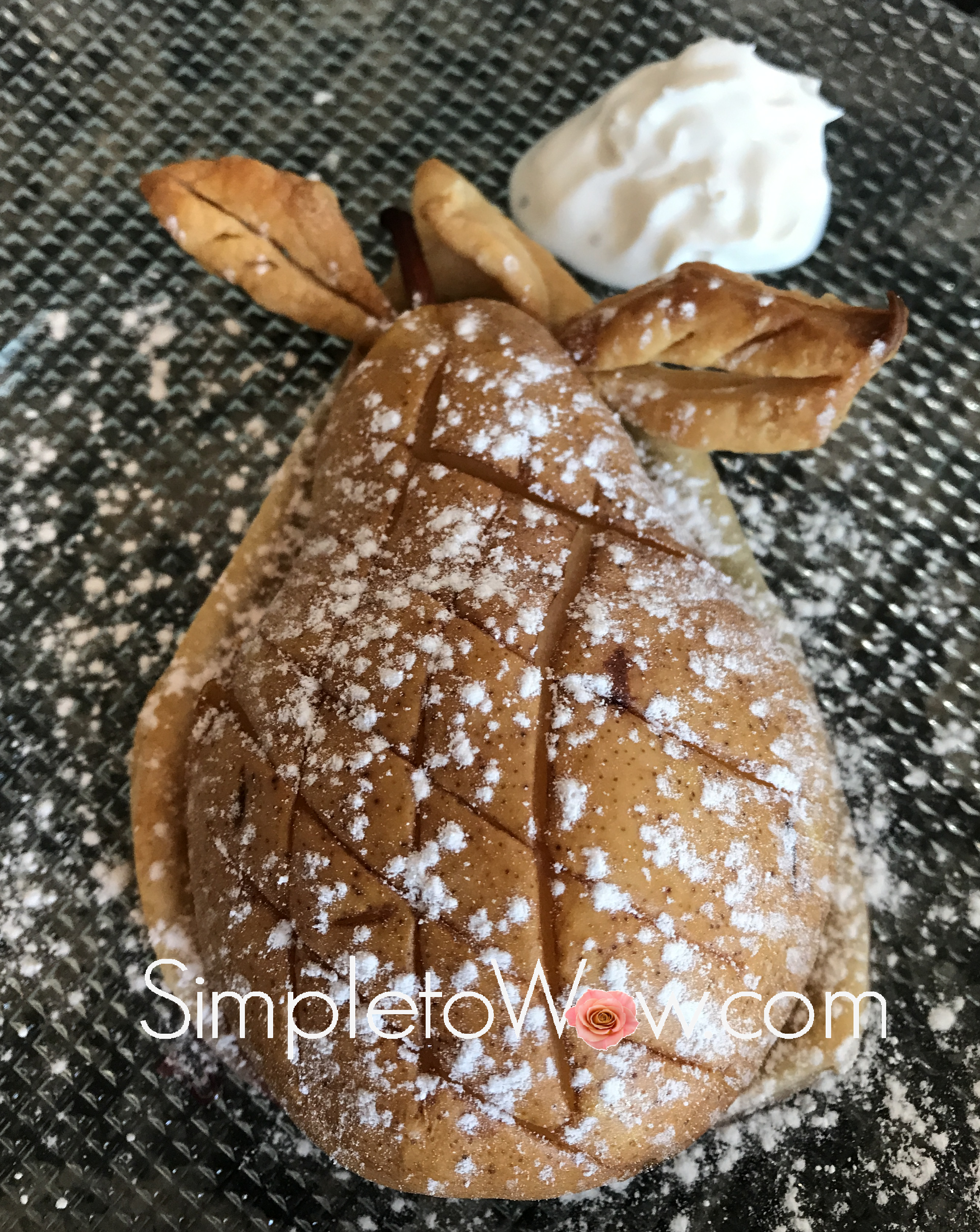 Cranberry Pears on Blankets