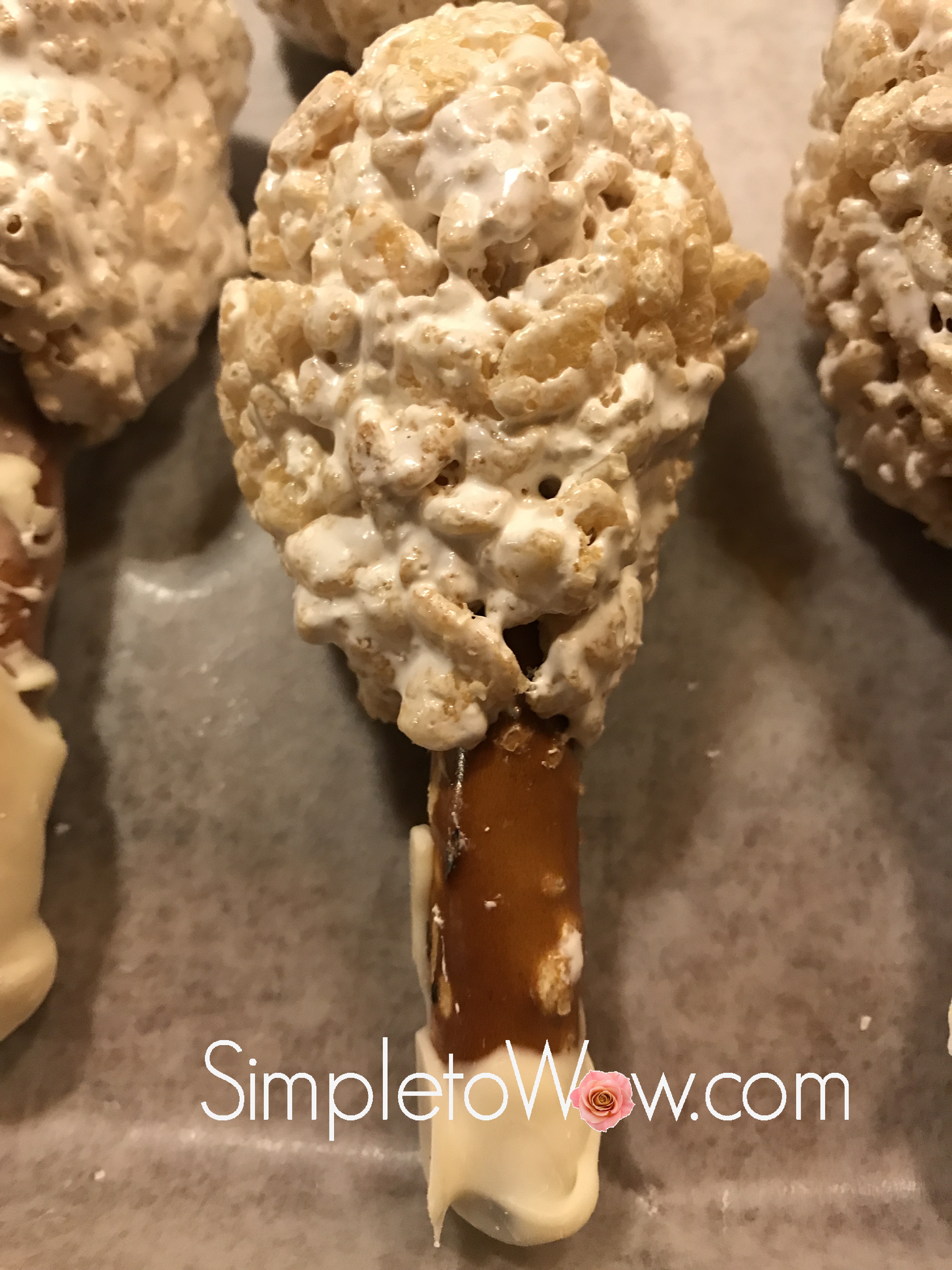 Thanksgiving Turkey Drumsticks for Dessert