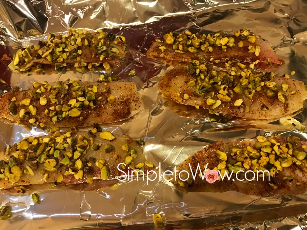 pistachio-encrusted tilapia-ready to cook
