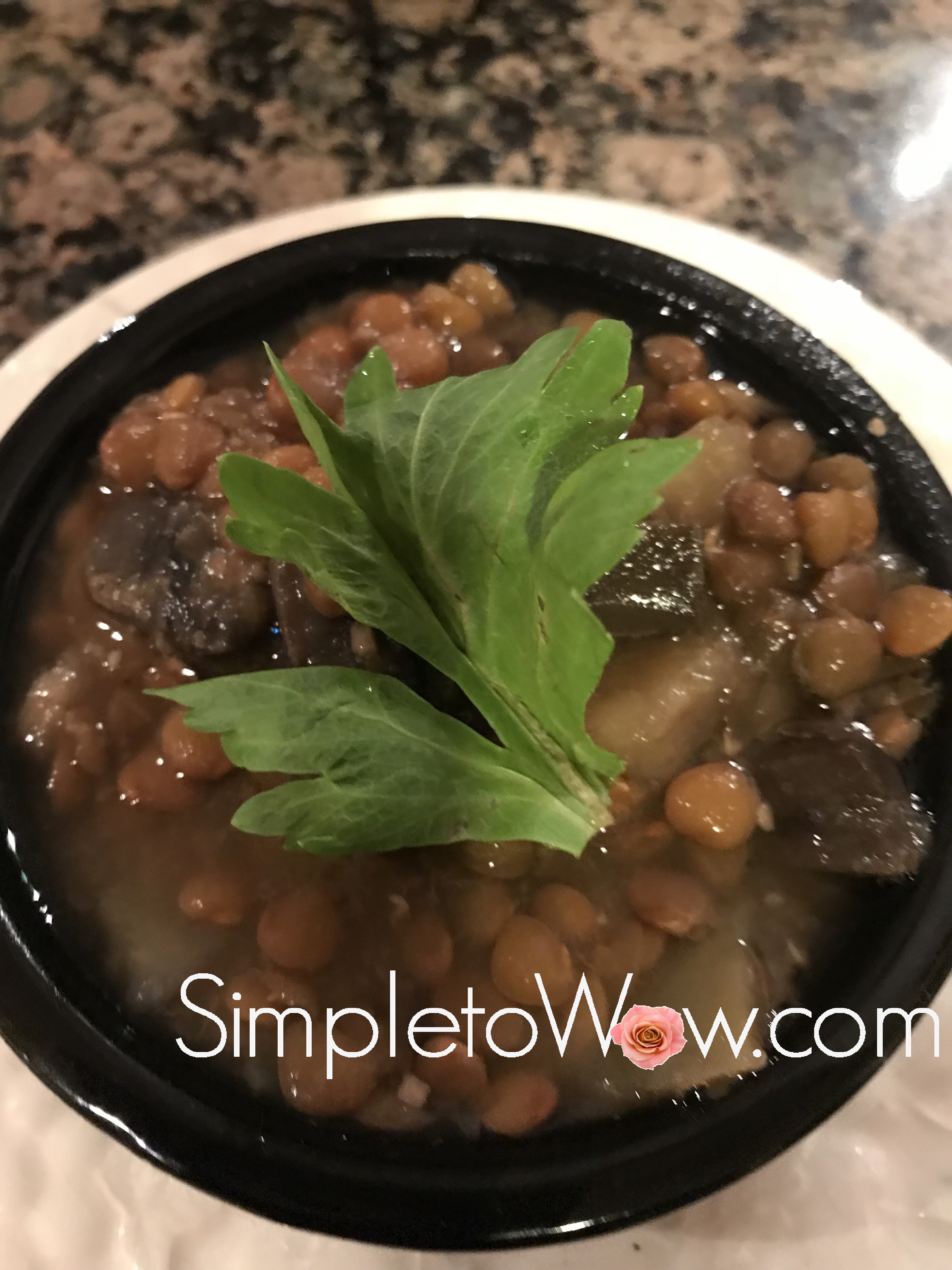 Set It and Forget It Lentil-Vegetable Soup