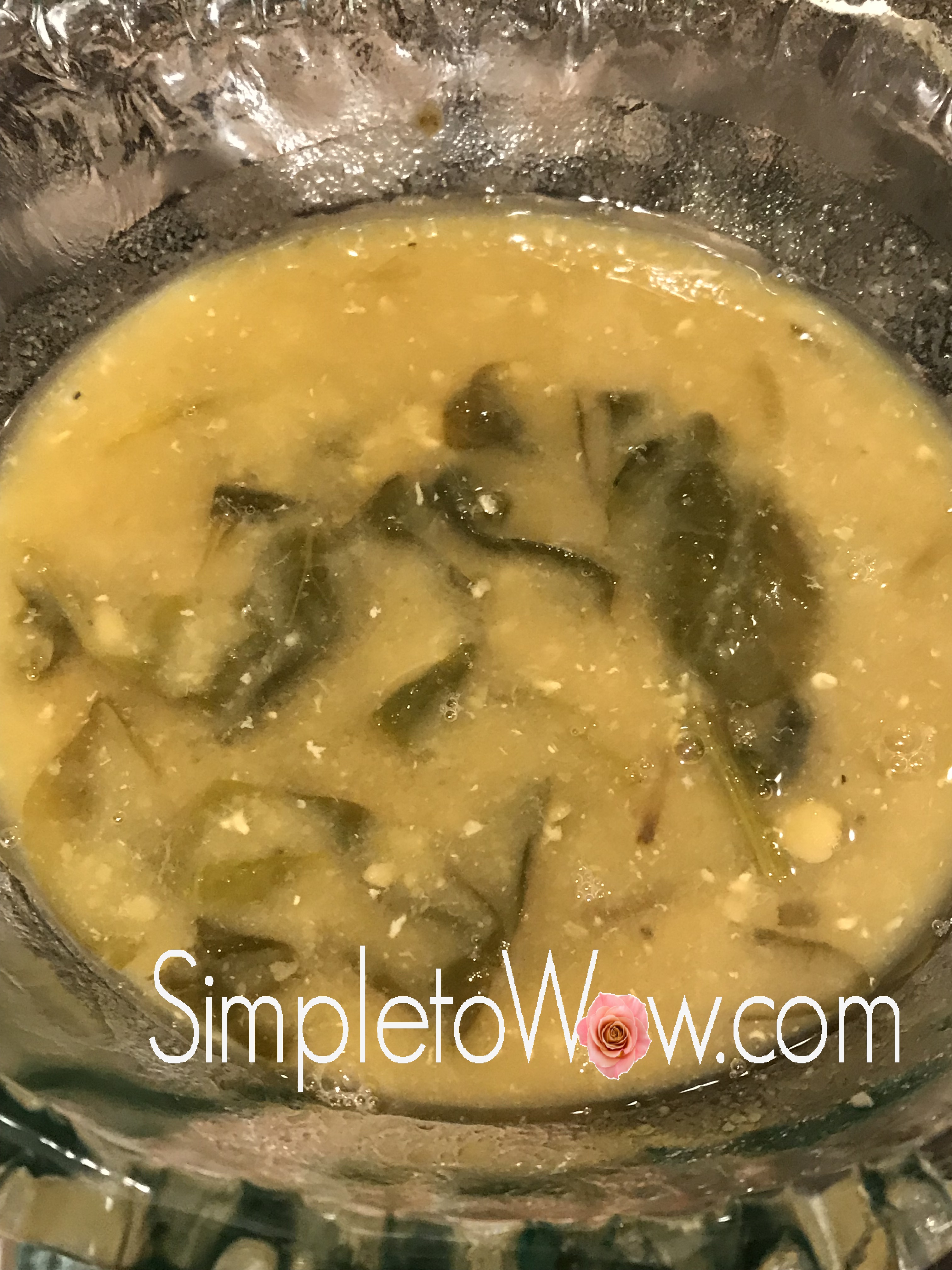 No-Chop No-Fuss Spinach Split Pea Soup