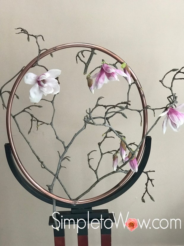 magnolia hoop arrangement 2